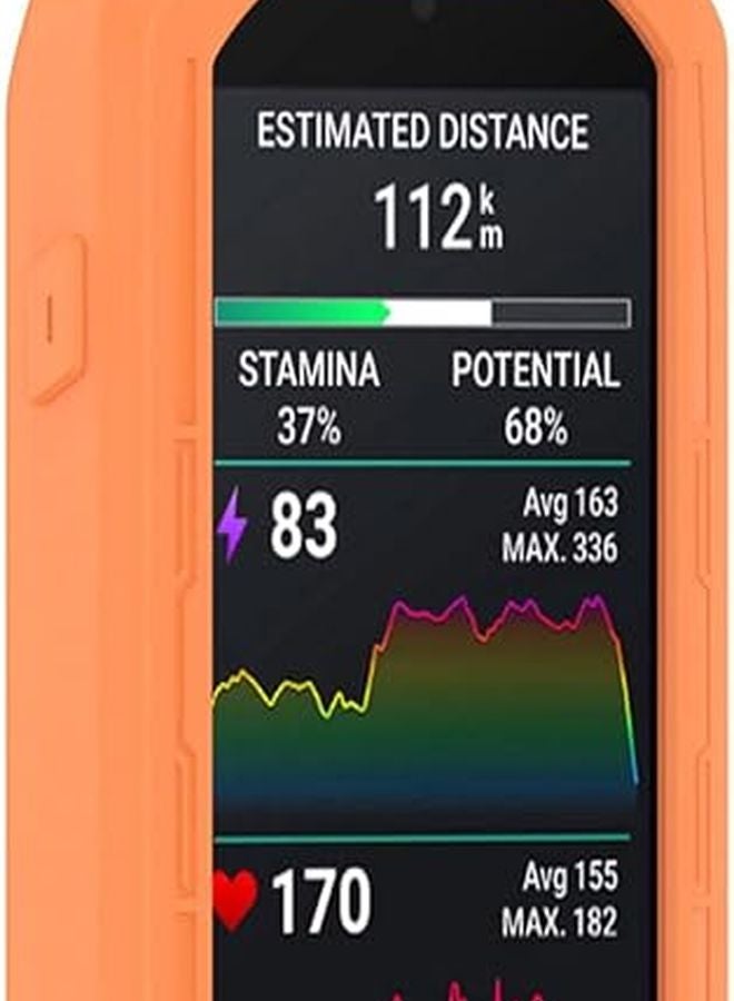 غطاء واقي من السيليكون بلون الحجر الرملي لجهاز كمبيوتر الدراجات الملاحي 1050، مقاوم للخدوش - Image 5